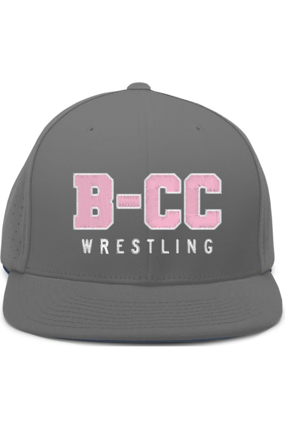 B-CC Wrestling Embroidery Perforated F3 Performance Flexfit Cap