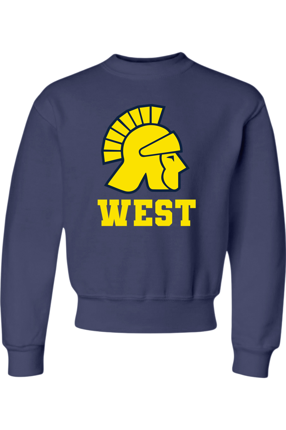 Wausau West Wrestling Youth NuBlend Crewneck Sweatshirt