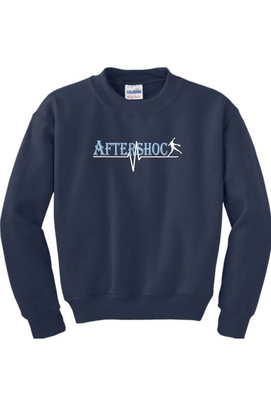 Aftershock Softball Youth Heavy Blend Crewneck Sweatshirt