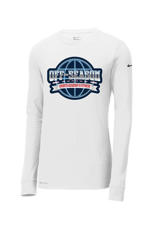 Sports Academy Softball Nike Dri-FIT Cotton/Poly Long Sleeve Tee