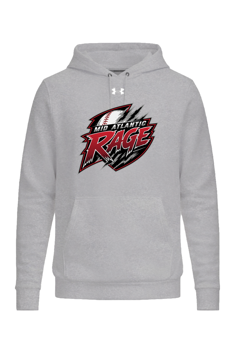 Rage Baseball DTF Under Armour Men's Team Icon Fleece Hooded Sweatshirt