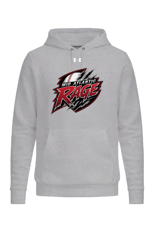 Rage Baseball DTF Under Armour Men's Team Icon Fleece Hooded Sweatshirt