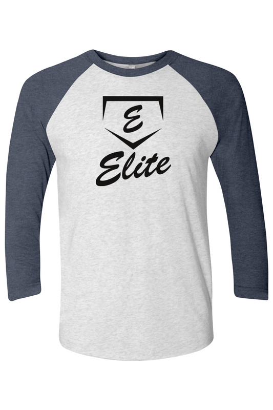 Next Level Unisex Tri-Blend Three-Quarter Sleeve Raglan Tee