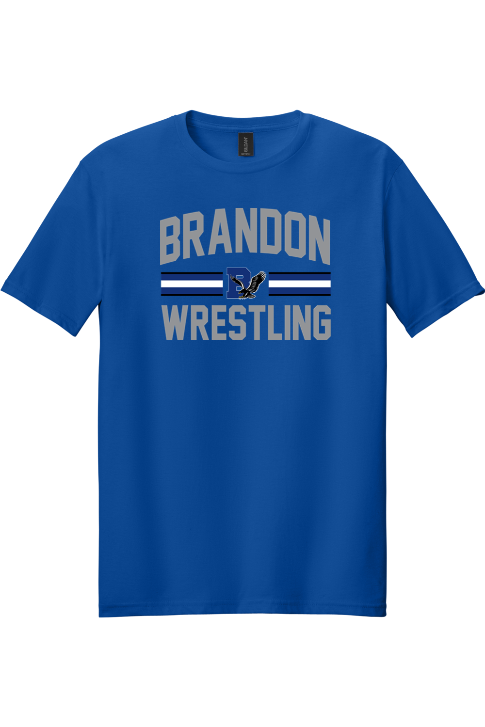 Brandon MS Wrestling DTF Softstyle T-Shirt