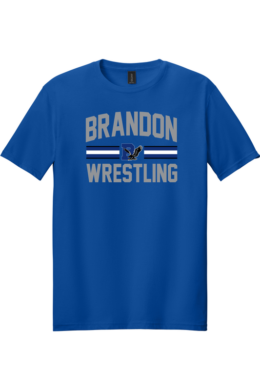 Brandon MS Wrestling DTF Softstyle T-Shirt