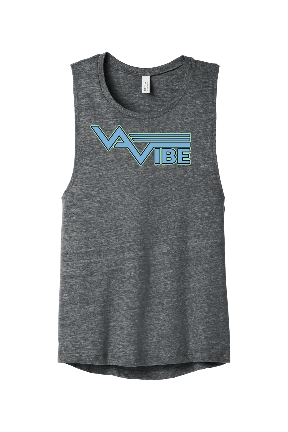 VA Vibe Softball DTF Women's Flowy Muscle Tank