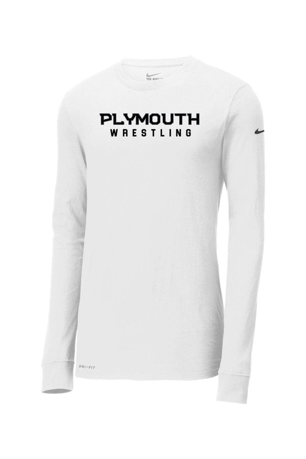Plymouth Wrestling Nike Dri-FIT Cotton/Poly Long Sleeve Tee