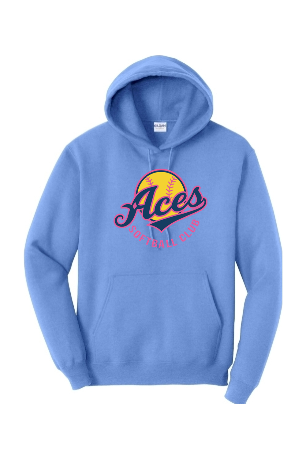 Aces Baseball Heavy Blend Hooded Sweatshirt