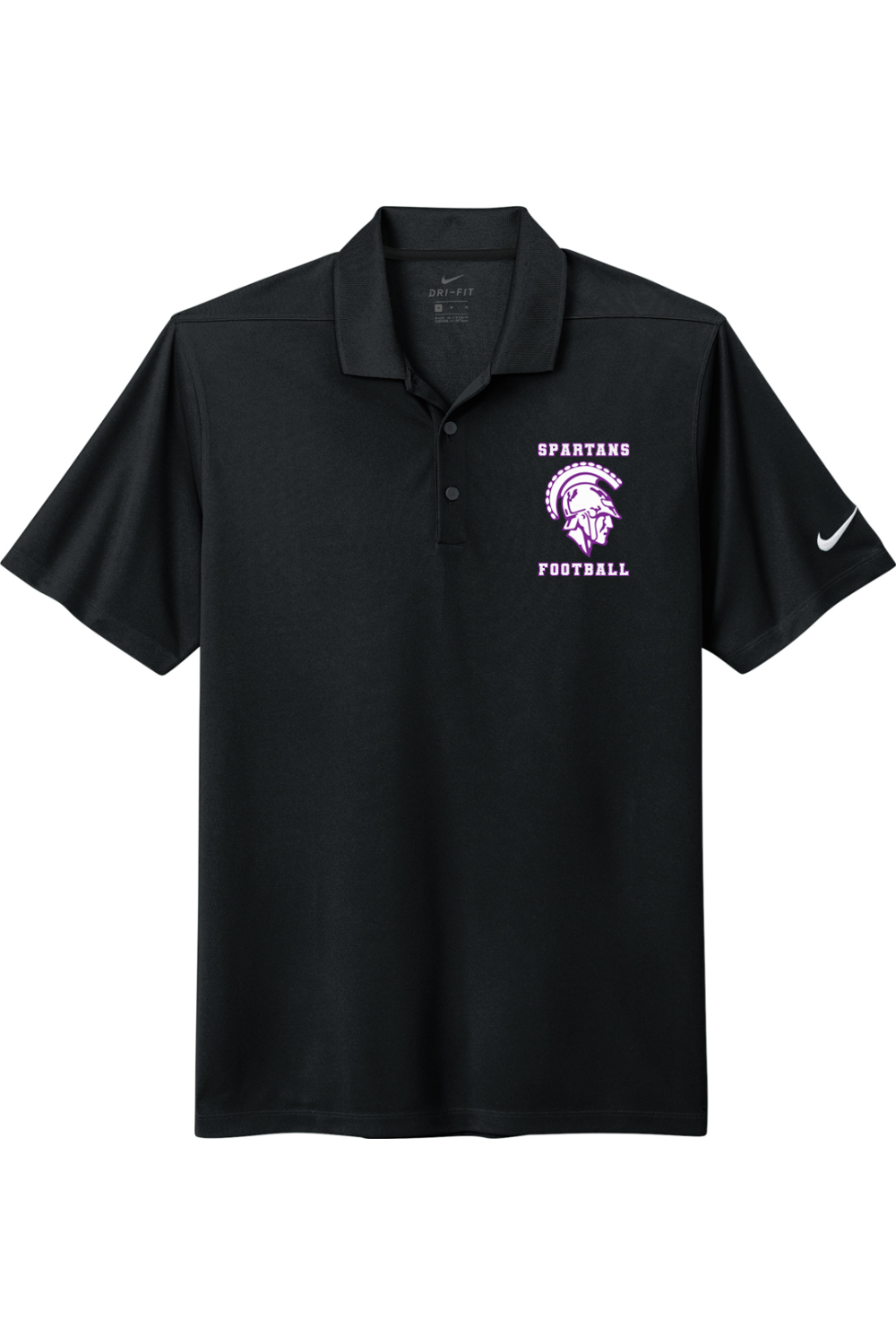 Spartans Football DTF Nike Dri-FIT Micro Pique 2.0 Polo