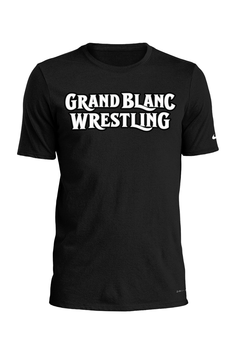 Grand Blanc Wrestling DTF Nike Dri-FIT Cotton/Poly Tee