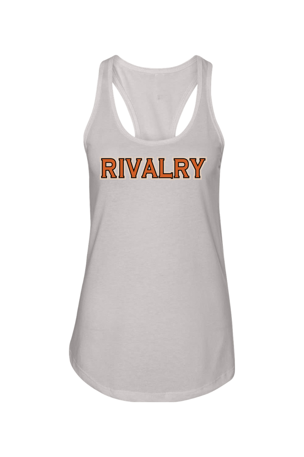 Rivalry Baseball DTF Ladies Racerback Tank