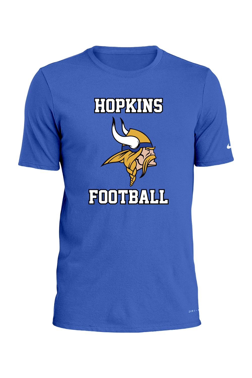Hopkins High School Football DTF Nike Dri-FIT Cotton/Poly Tee