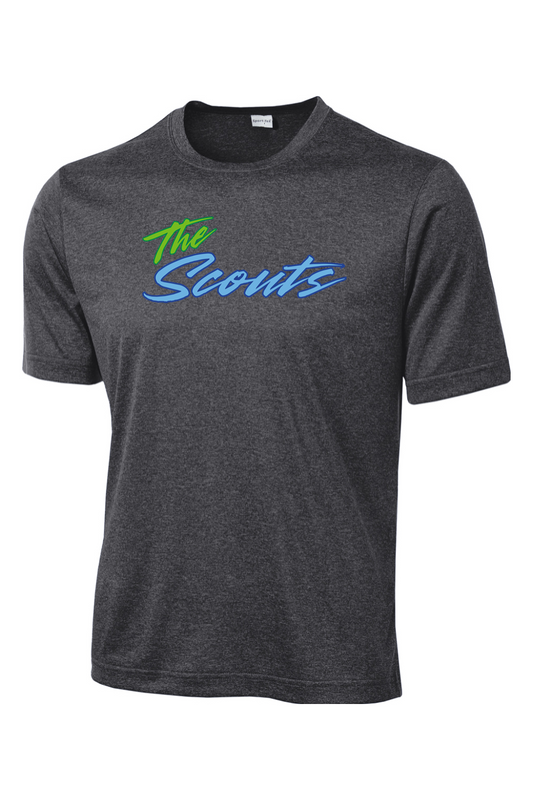 CF Scouts Baseball DTF Heather Contender Tee