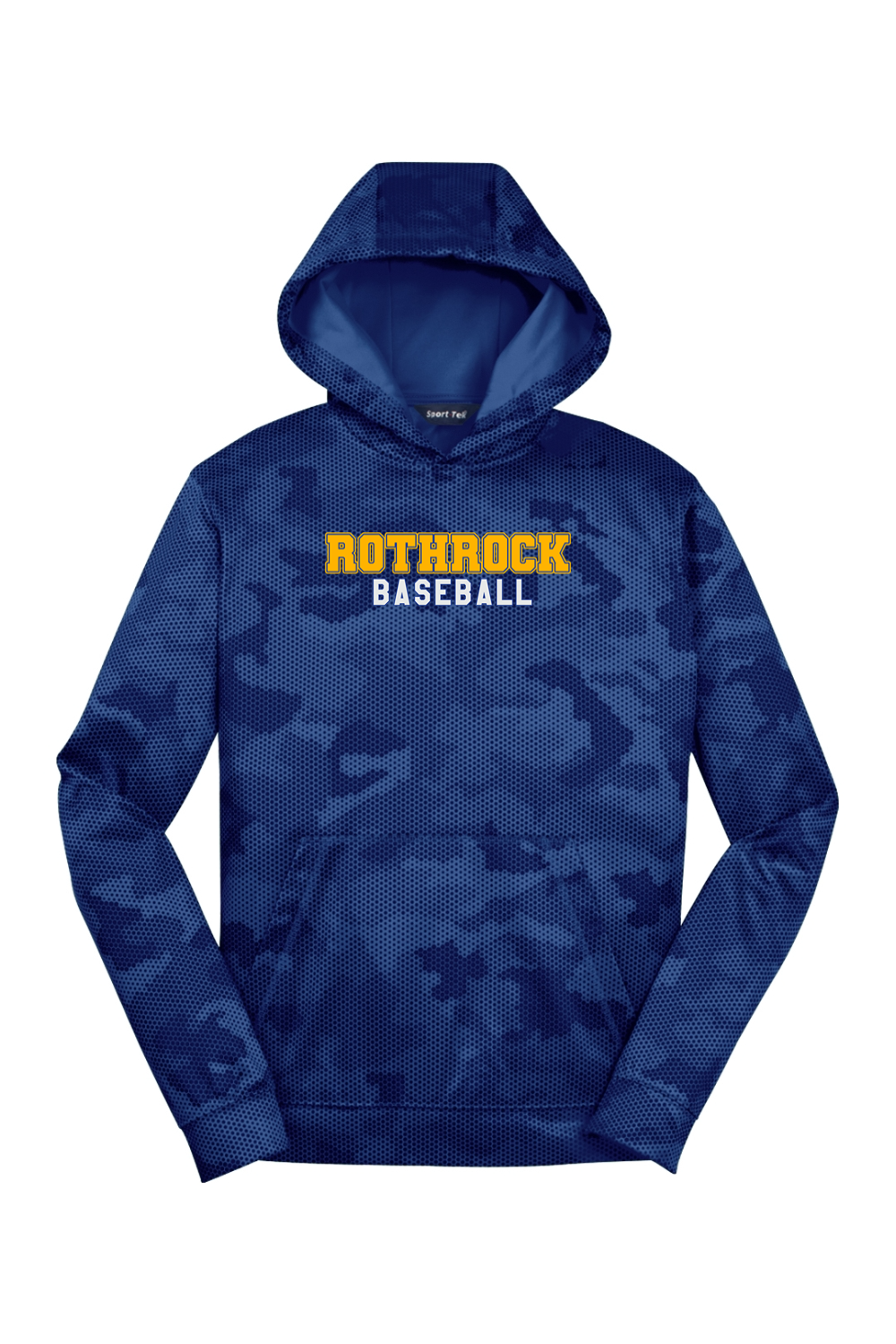 Rothrock Baseball Youth CamoHex Fleece Hooded Pullover