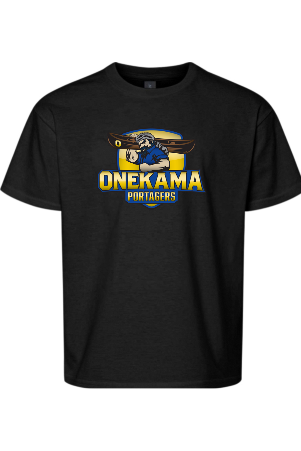 Onekama Portagers Football Youth Softstyle T-Shirt