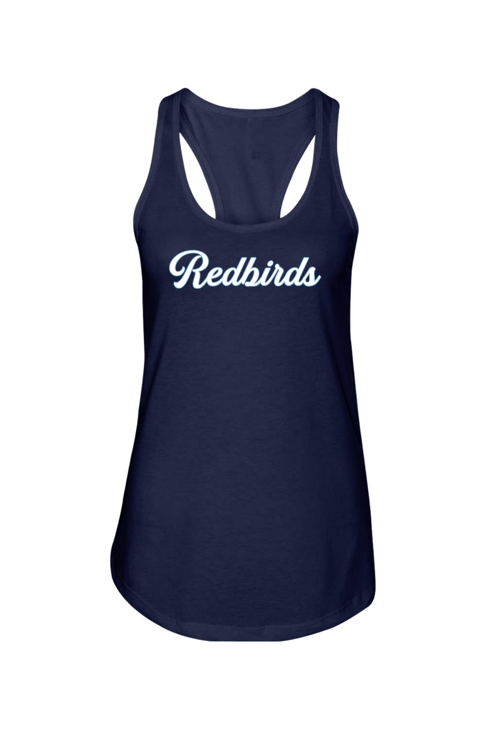 Marion Redbirds Baseball Ladies Racerback Tank