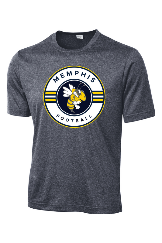 Memphis Football DTF Heather Contender Tee