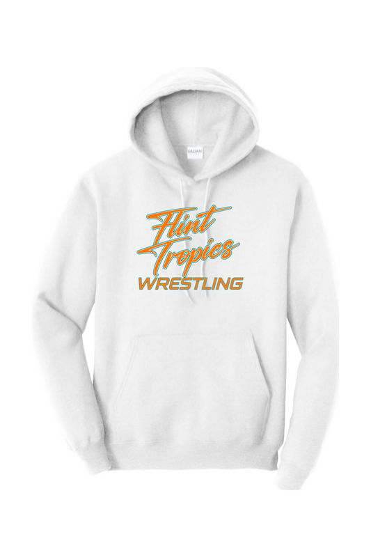 Flint Tropics Wrestling DTF Heavy Blend Hooded Sweatshirt