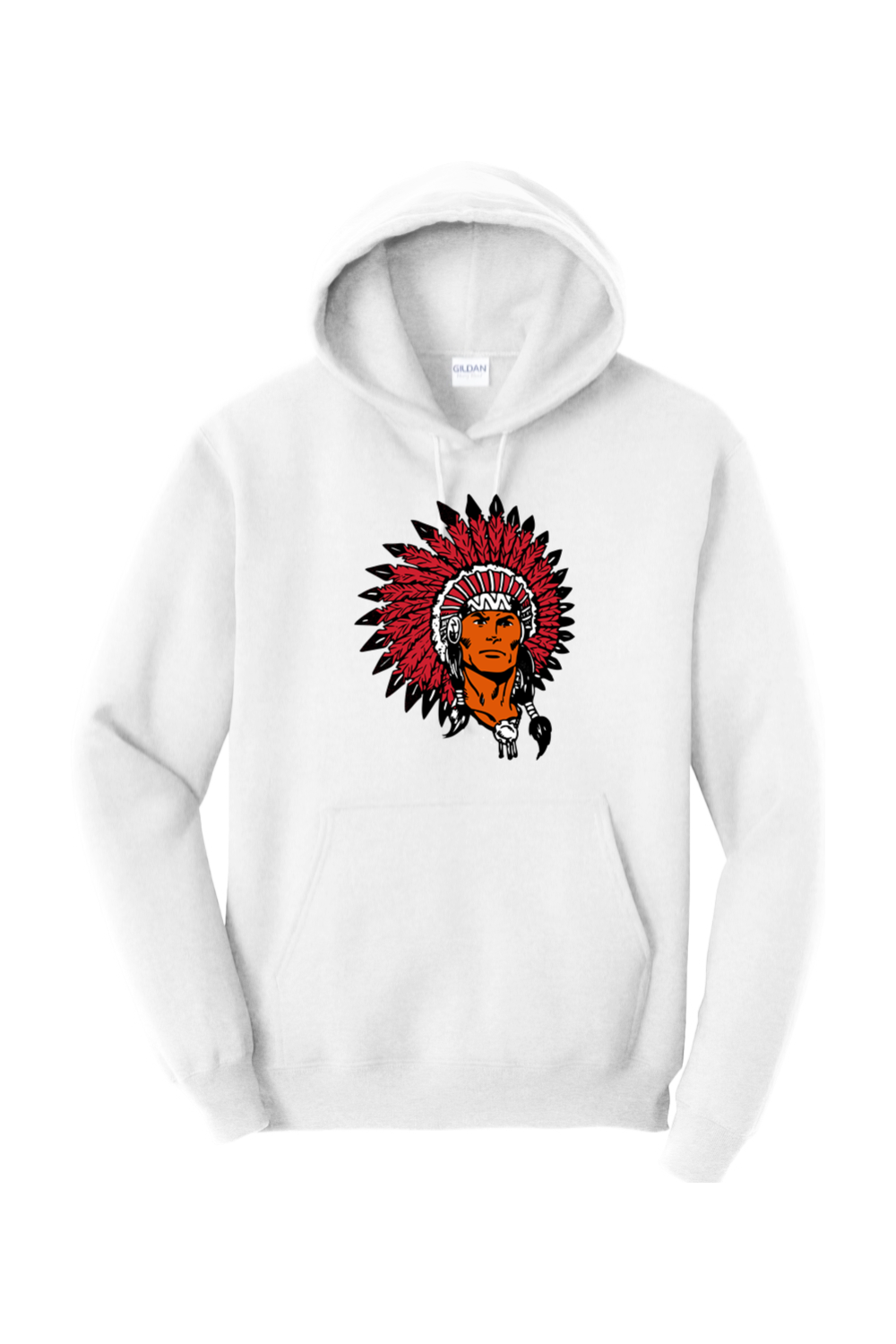 Bellefontaine Chiefs Heavy Blend Hooded Sweatshirt