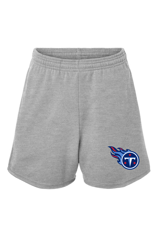 Weddington Titans Football DTF Women's Cutoff Fleece Shorts