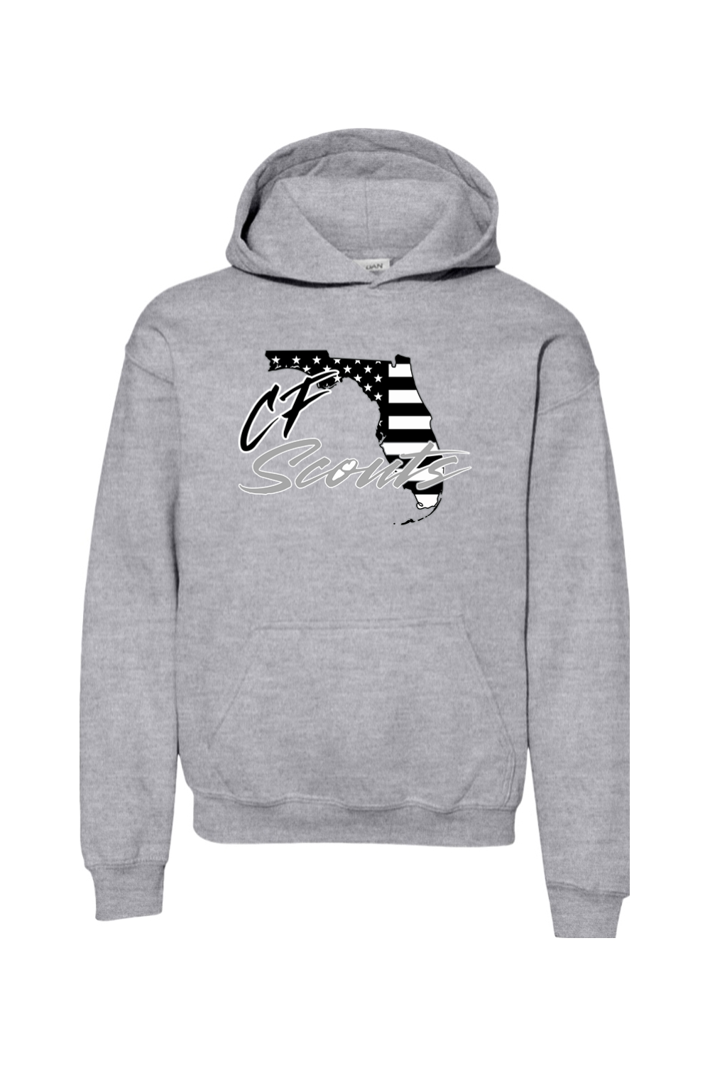 CF Scouts Baseball DTF Youth Heavy Blend Hooded Sweatshirt