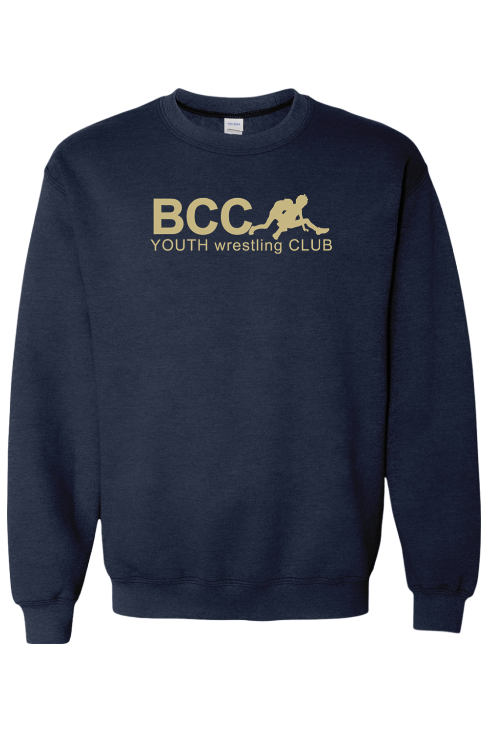 BCC Youth Wrestling Heavy Blend Crewneck Sweatshirt