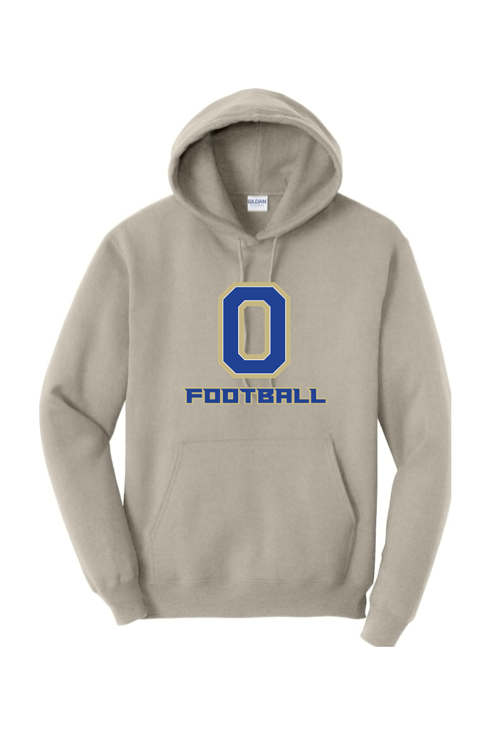 Onekama Portagers Football Heavy Blend Hooded Sweatshirt