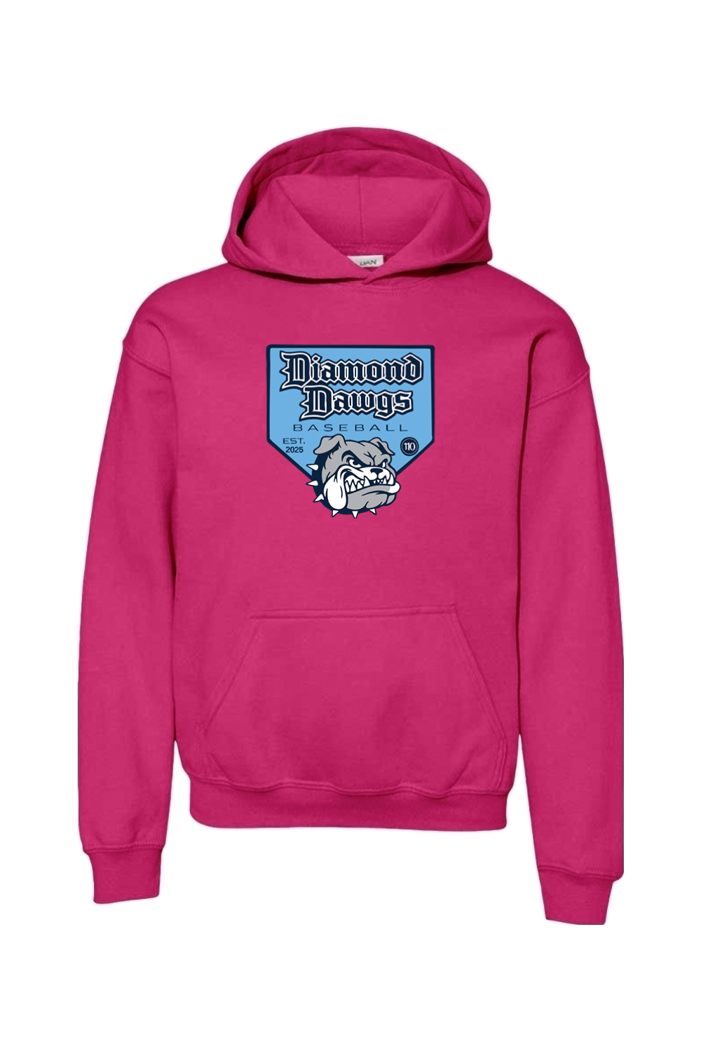 Diamond Dawgs Youth Heavy Blend Hooded Sweatshirt
