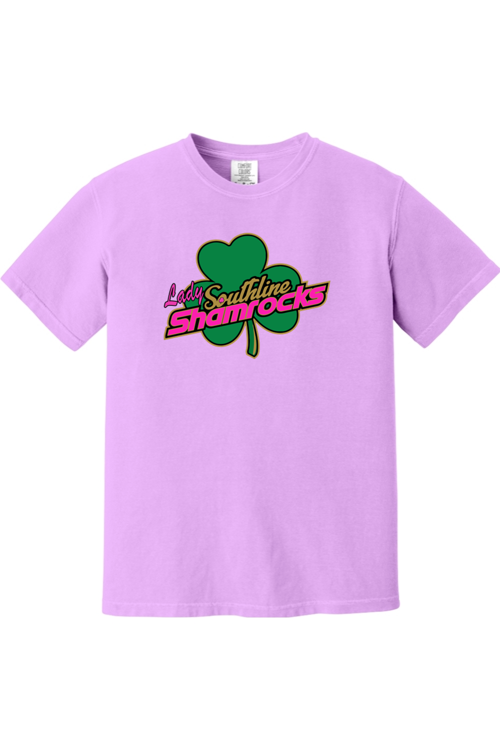 Shamrocks Softball Comfort Colors Ringspun Short Sleeve Shirt