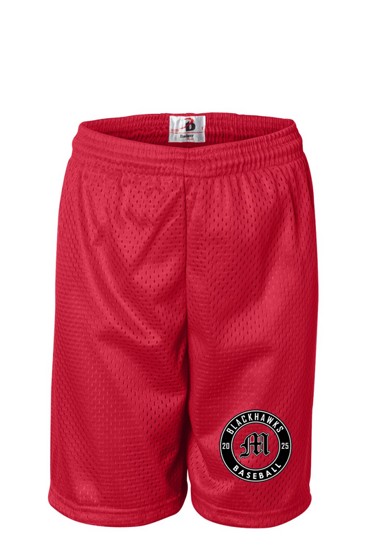 Badger Youth Pro Mesh 6" Shorts
