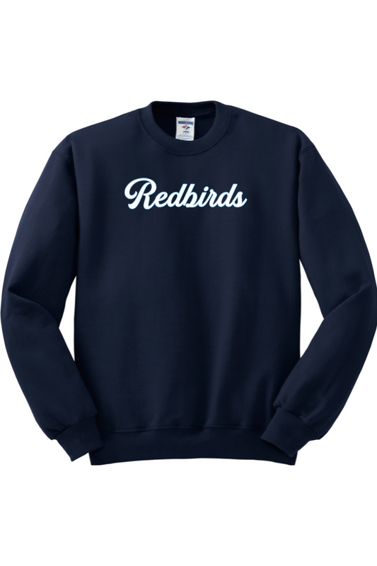 Marion Redbirds Baseball DTF NuBlend Crewneck Sweatshirt
