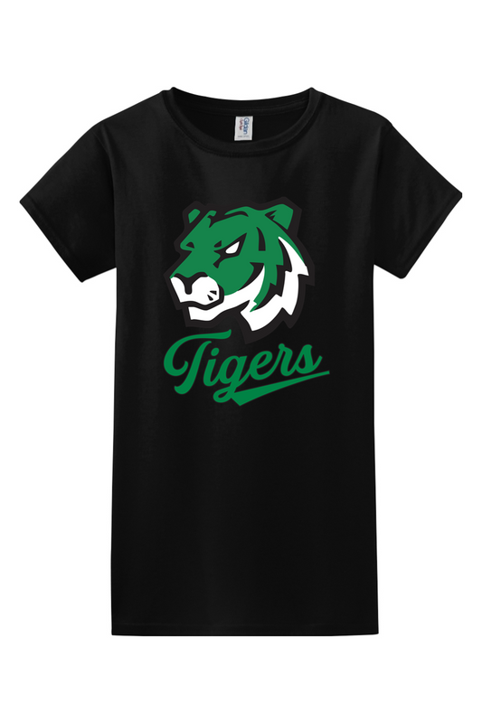 Yorktown Baseball Softstyle Ladies' T-Shirt
