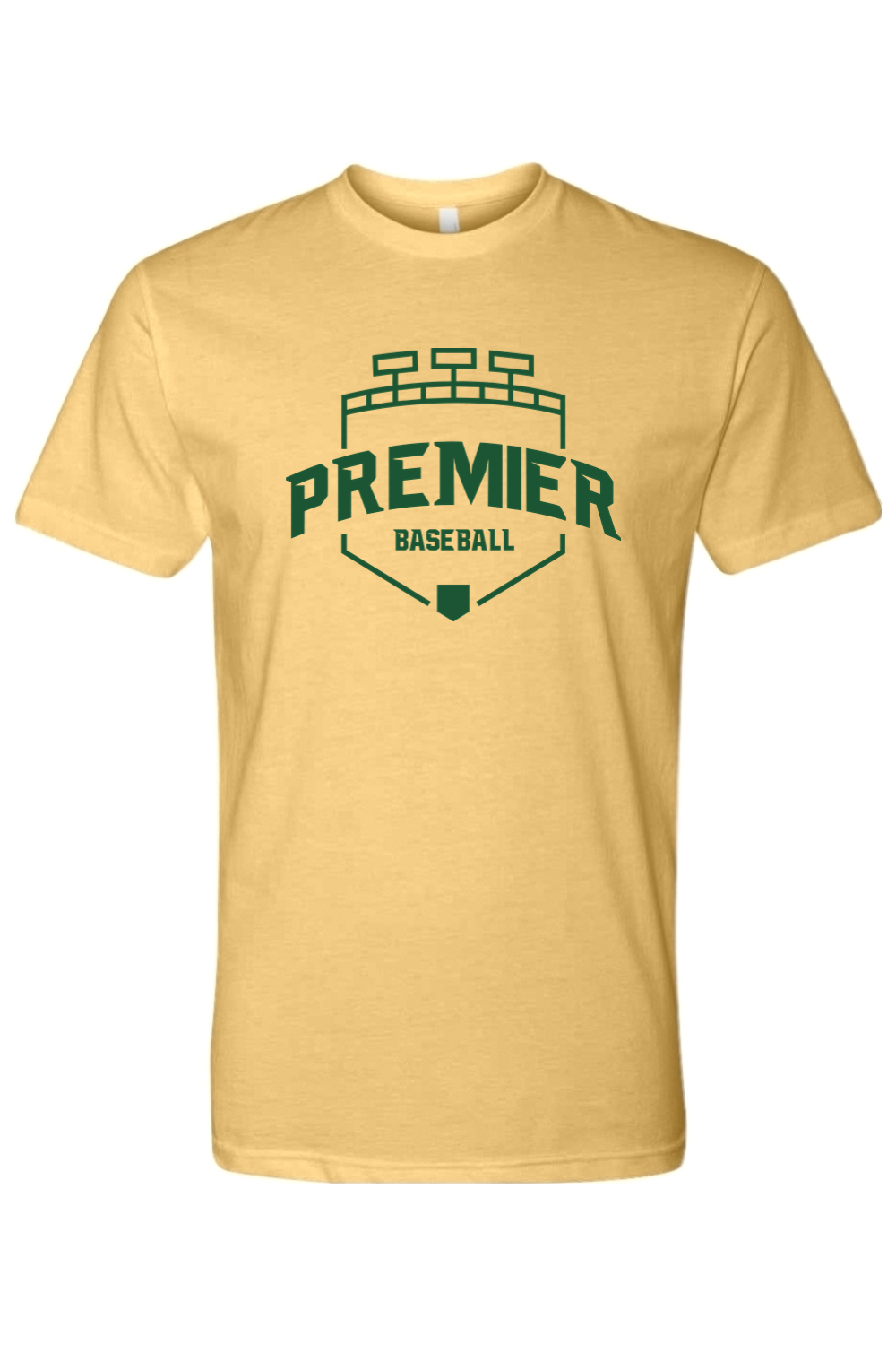 Premier Baseball OR CVC Crew Tee - Green Logo