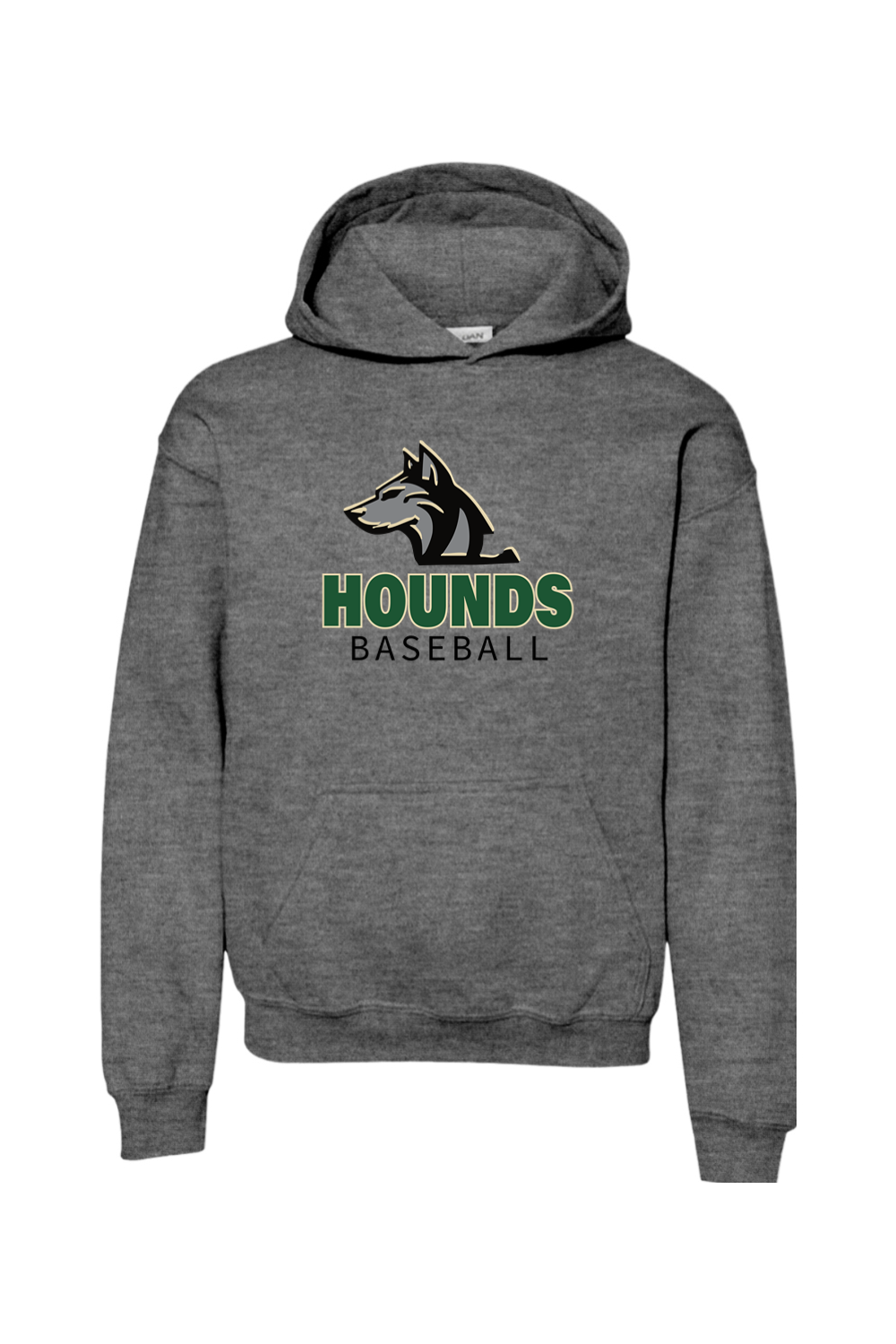 Hounds Baseball Youth Heavy Blend Hooded Sweatshirt