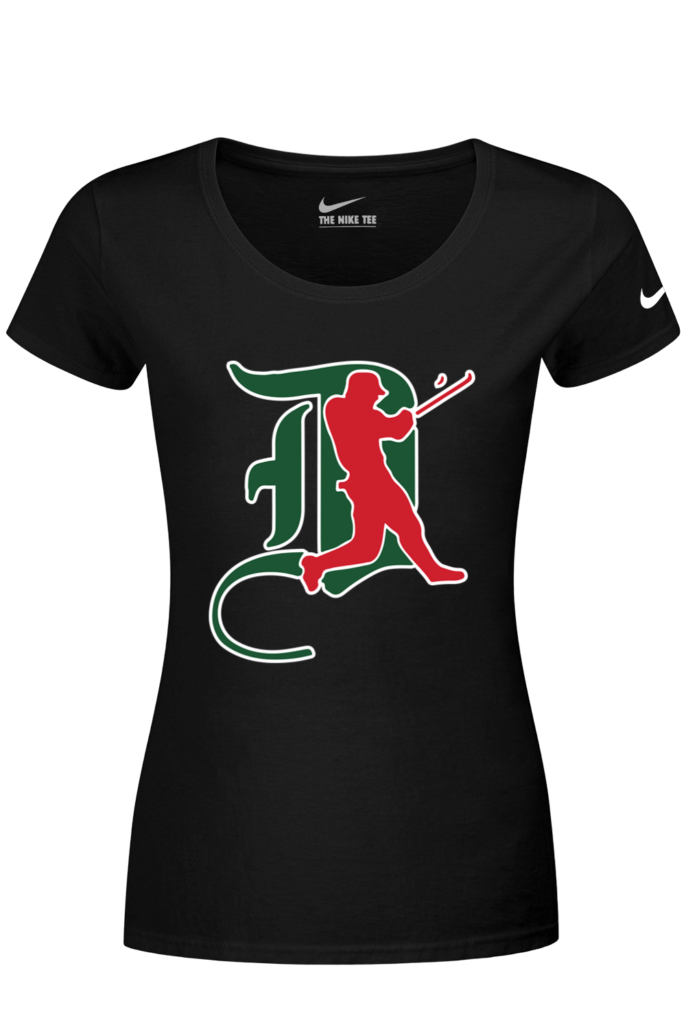 Junior Dans Baseball Nike Ladies Dri-FIT Cotton/Poly Scoop Neck Tee