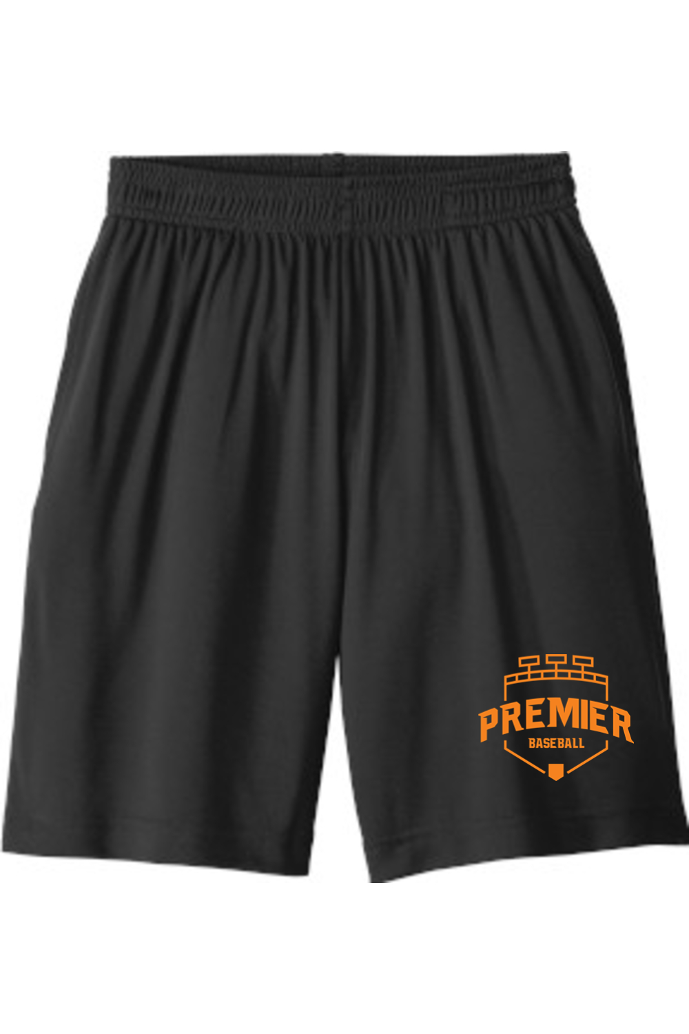 Premier Baseball AZ Youth Pocketed Short -Orange Logo