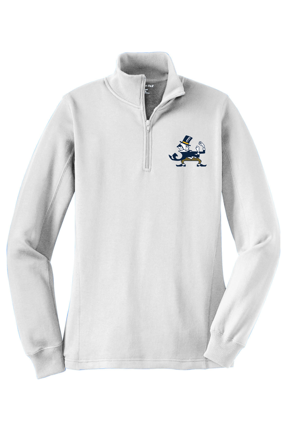 B-CC Wrestling DTF Ladies 1/4-Zip Sweatshirt