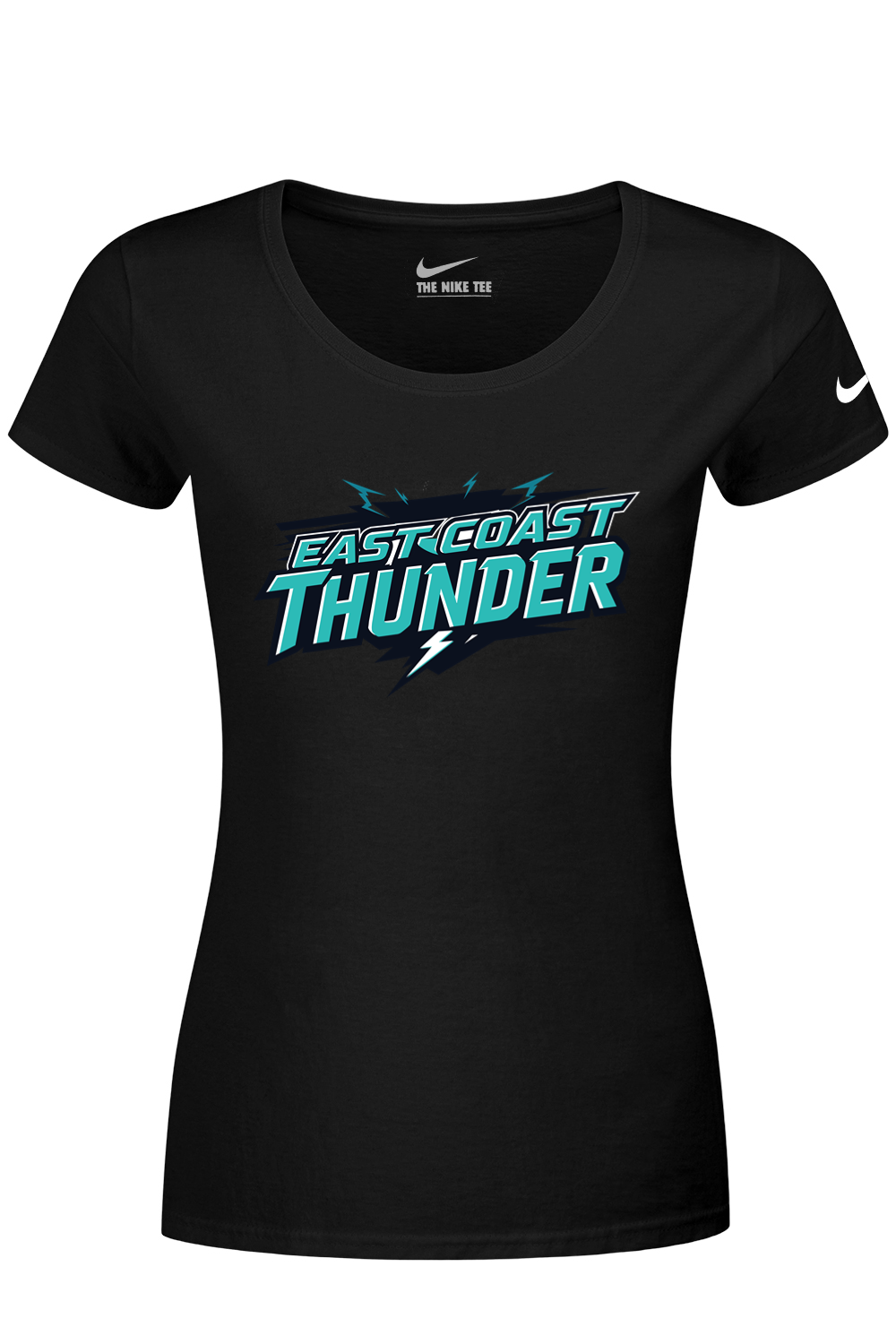 East Coast Thunder DTF Nike Ladies Dri-FIT Cotton/Poly Scoop Neck Tee