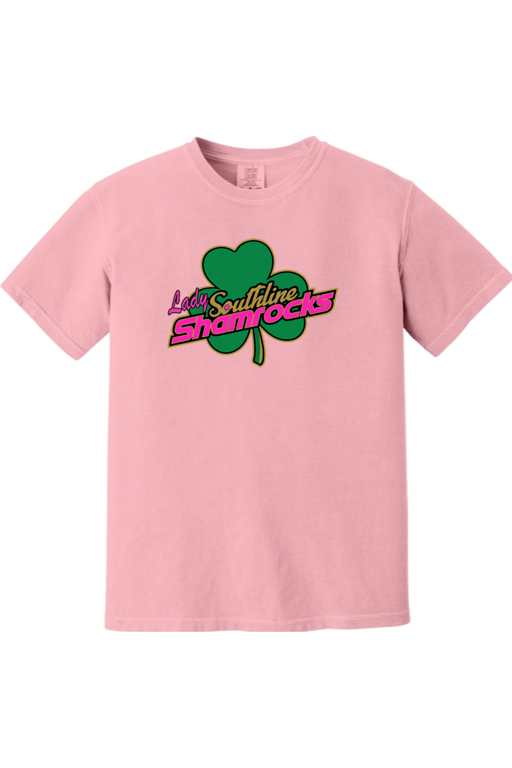 Shamrocks Softball Comfort Colors Ringspun Short Sleeve Shirt