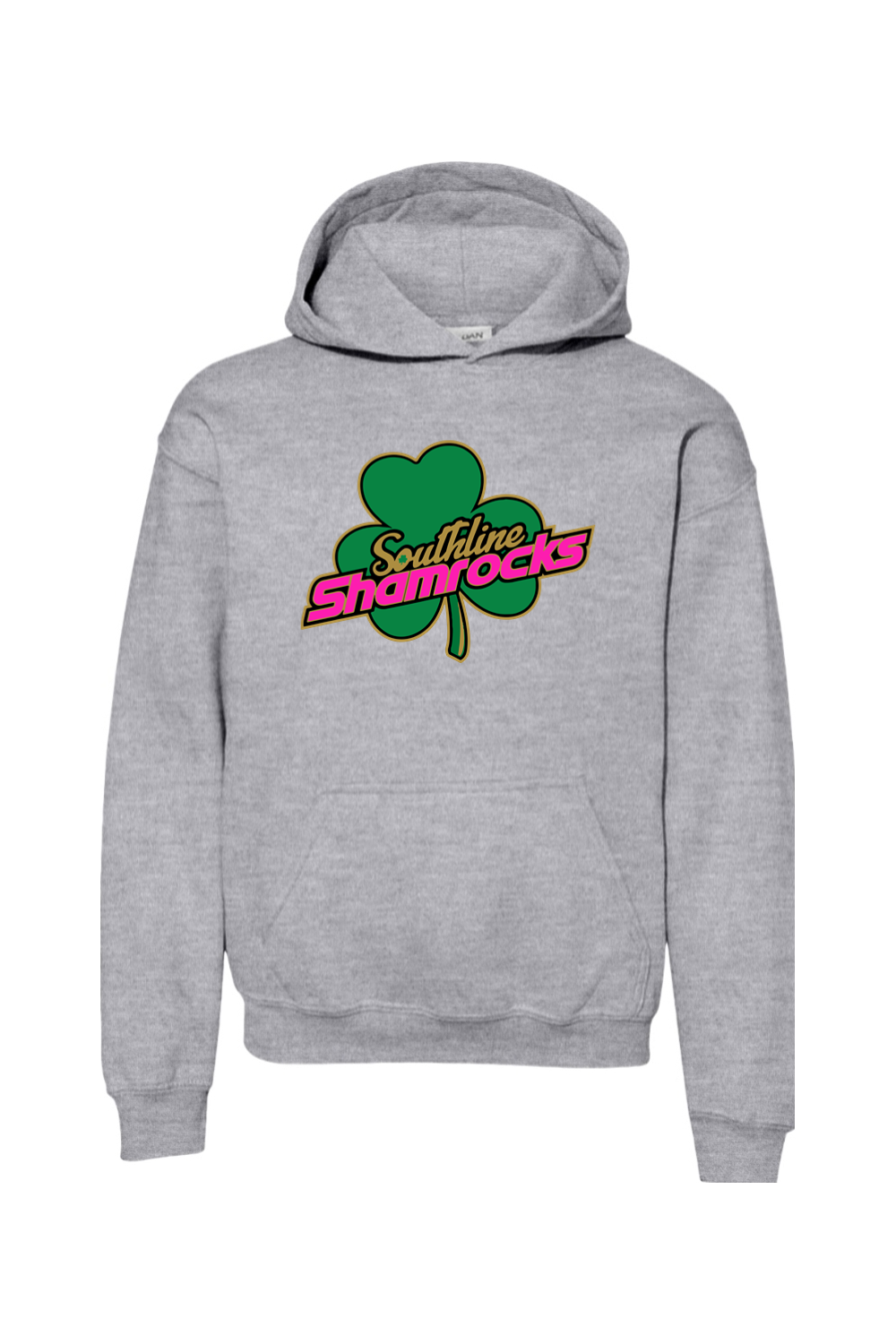 Shamrocks Softball Youth Heavy Blend Hooded Sweatshirt