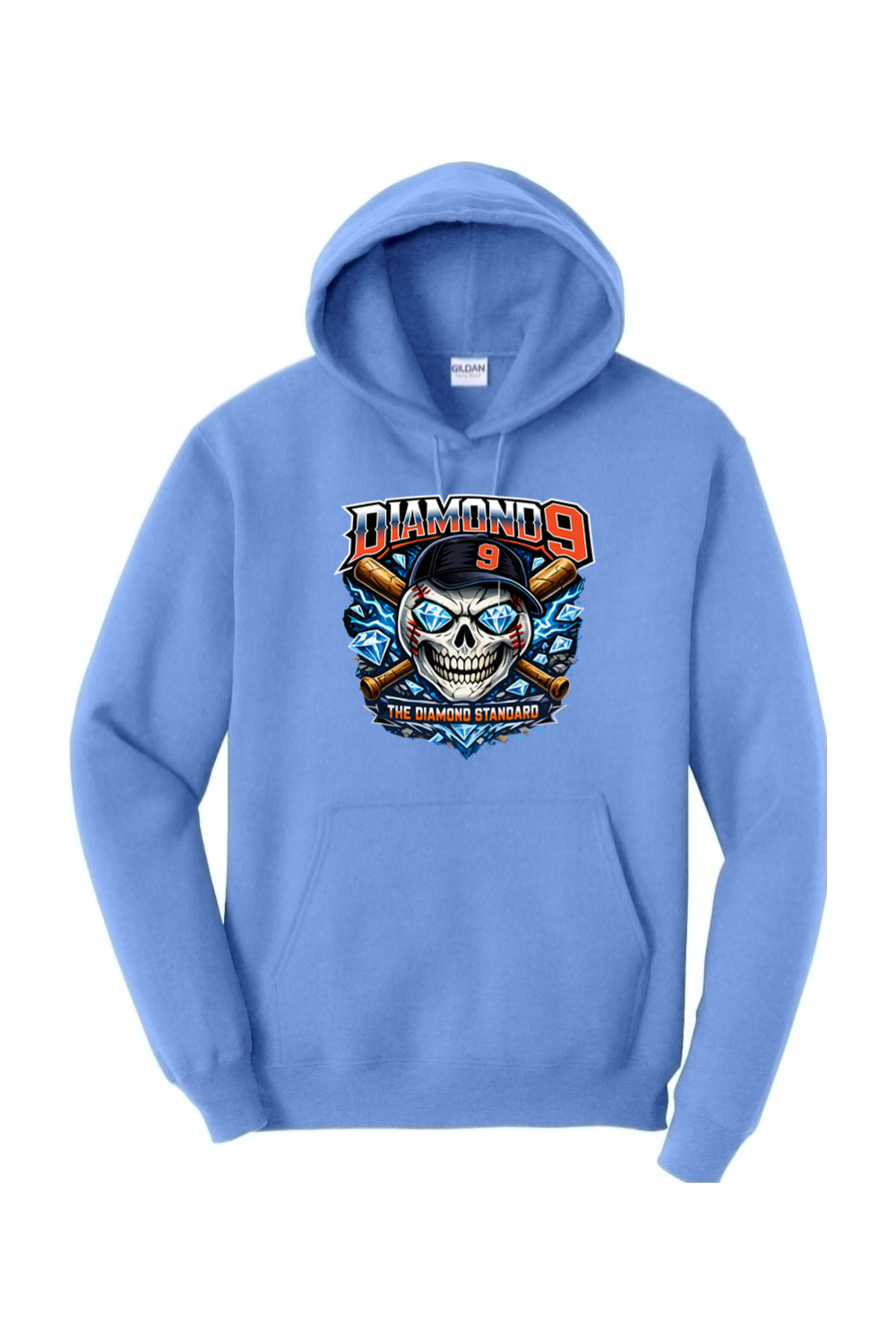 Diamond 9 DTF Heavy Blend Hooded Sweatshirt
