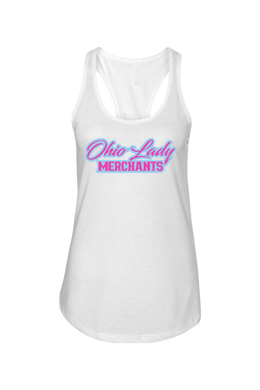 Ohio Lady Merchants Ladies Racerback Tank
