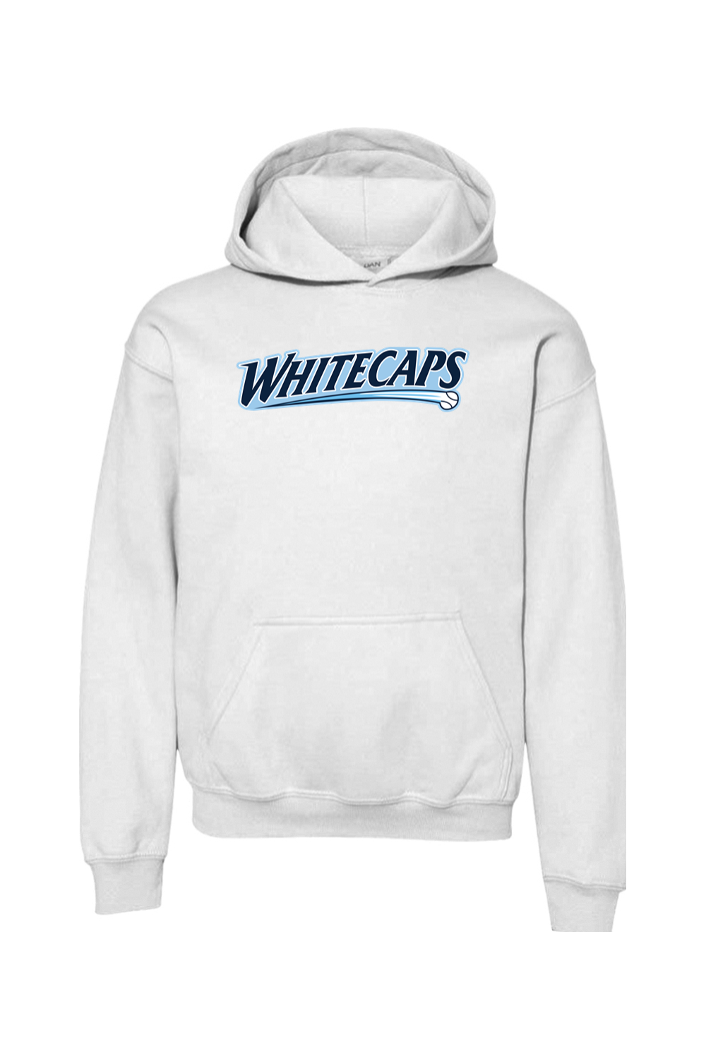 Whitecaps Baseball Youth Heavy Blend Hooded Sweatshirt