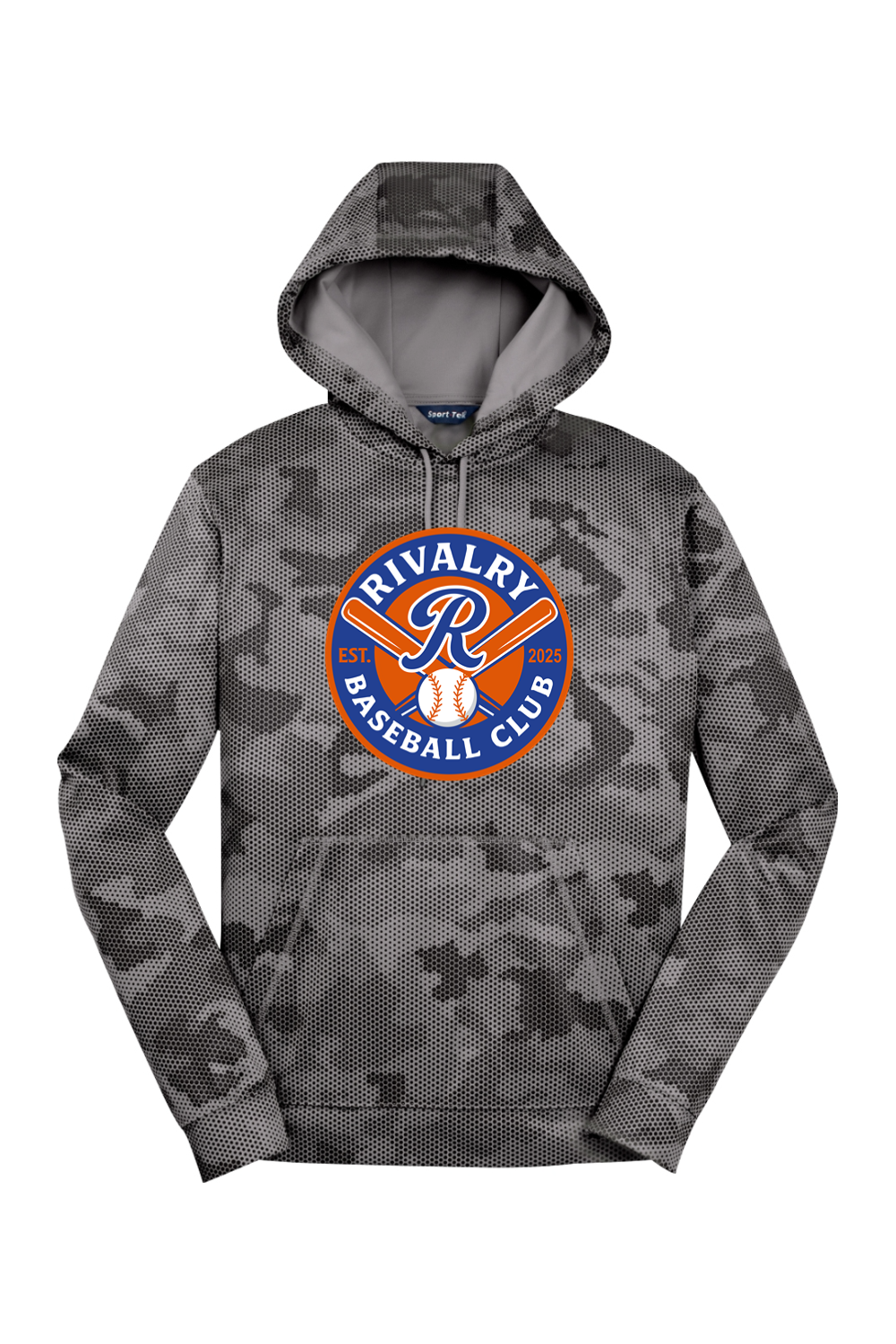 Rivalry Baseball DTF Sport-Wick CamoHex Fleece Hooded Pullover