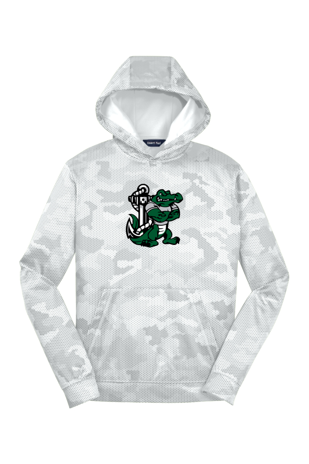 West Bloomfield Football Youth Sport-Wick CamoHex Fleece Hooded Pullover