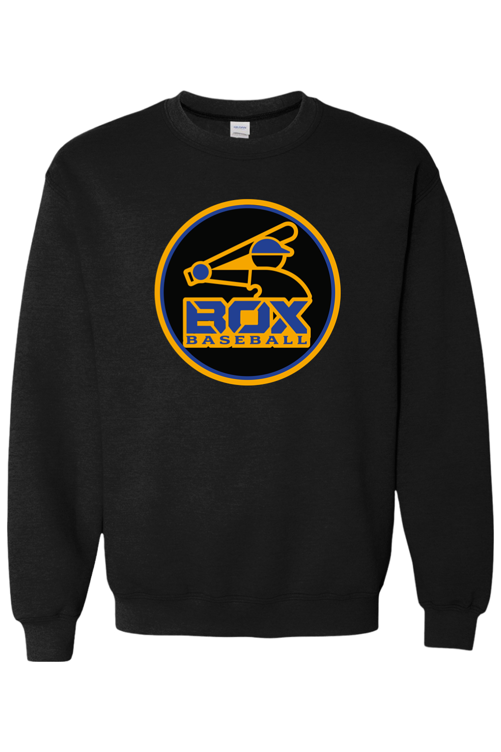 Jet Box Baseball DTF Heavy Blend Crewneck Sweatshirt