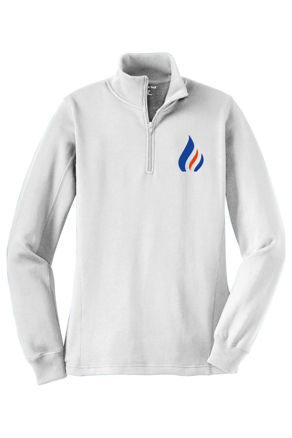 Flames MI Team DTF Ladies 1/4-Zip Sweatshirt