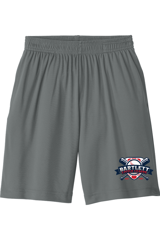 Bartlett Little League Baseball DTF PosiCharge Competitor Pocketed Short