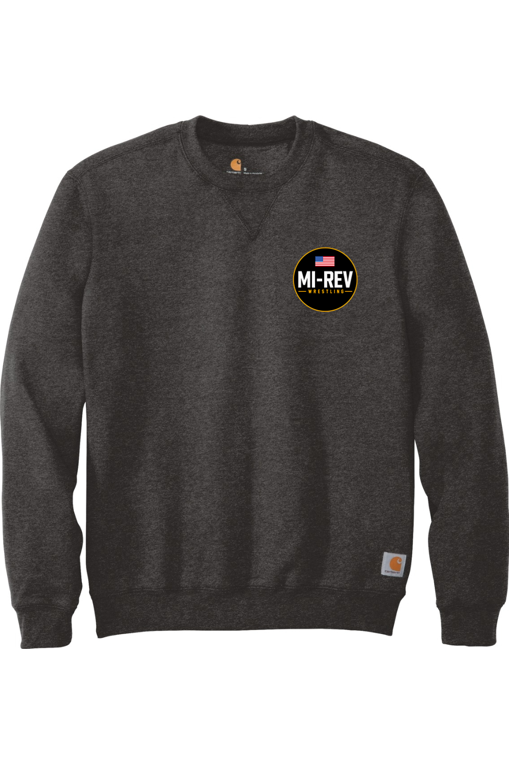MI-REV Wrestling DTF Carhartt Midweight Crewneck Sweatshirt
