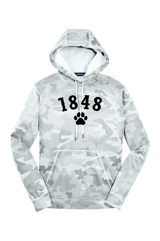 Sport-Tek Sport-Wick CamoHex Fleece Hooded Pullover